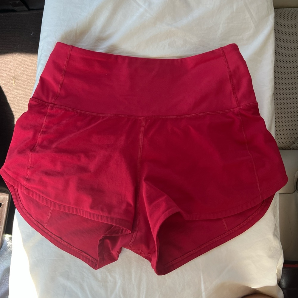 Lululemon Speed Up High Rise Shorts 2.5 length